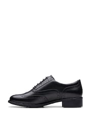 Clarks Black Leather Havisham Oak Shoes - Image 5 of 6
