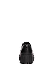 Clarks Black Leather Chrome Page Walk Shoes - Image 6 of 7