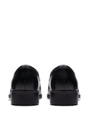 Clarks Black Leather Havisham Leather Edge Shoes - Image 2 of 7
