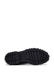 Clarks Dark Black Patent Page Walk Shoes - Image 6 of 6