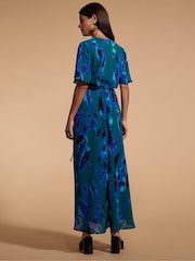 Dancing Leopard Jenna Blue Maxi Dress - Image 2 of 4