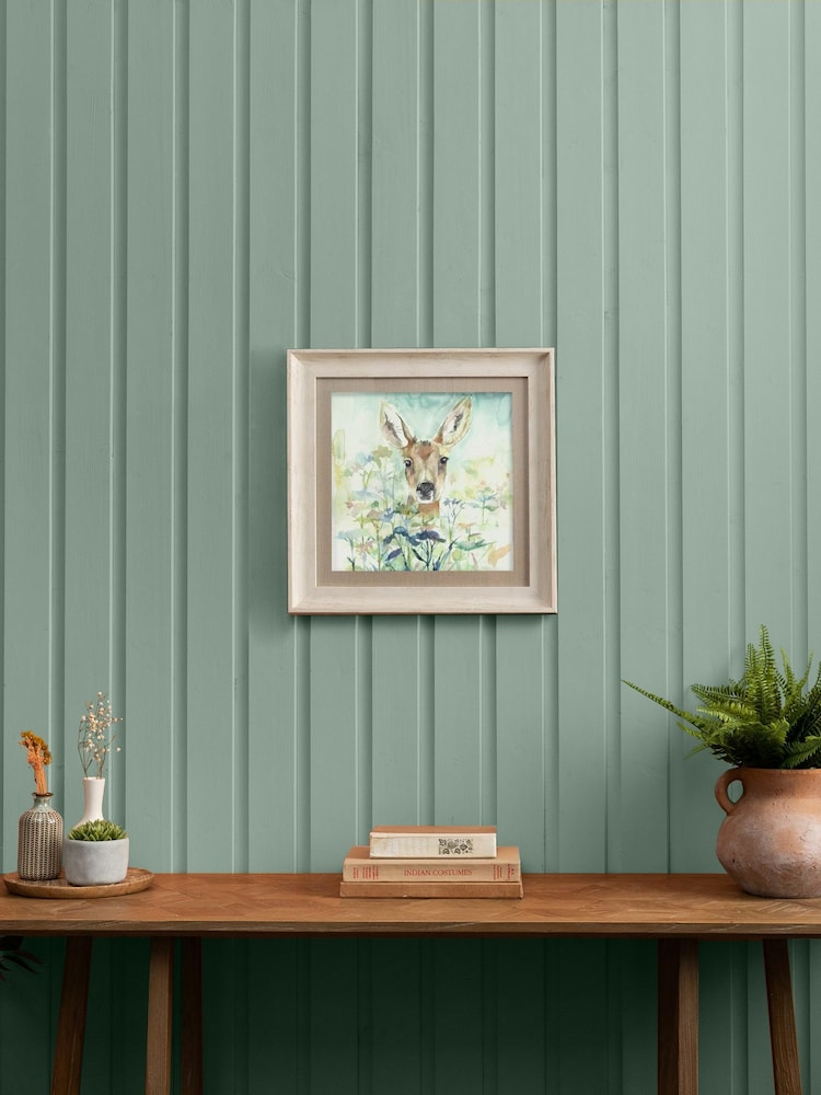 Voyage Maison Birch Faun Framed Print - Image 1 of 2