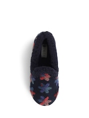 Pavers Blue Pavers Blue Fleece Lined Slippers - Image 5 of 5