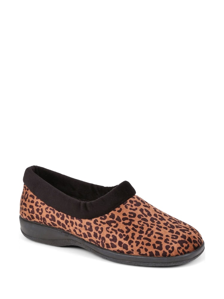 Pavers Animal Leopard Print Casual Slippers - Image 2 of 5