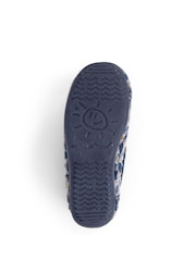 Pavers Blue Floral Slippers - Image 5 of 5