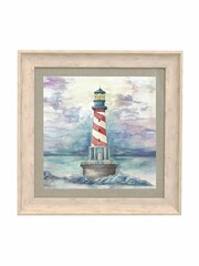 Voyage Maison Birch Lighthouse Sunset Framed Print - Image 2 of 2