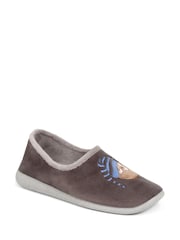 Pavers Grey Ladies Slippers - Image 2 of 5