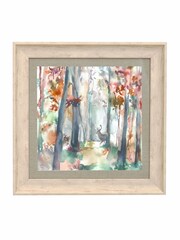 Voyage Maison Birch Woodland Stag Framed Print - Image 2 of 2