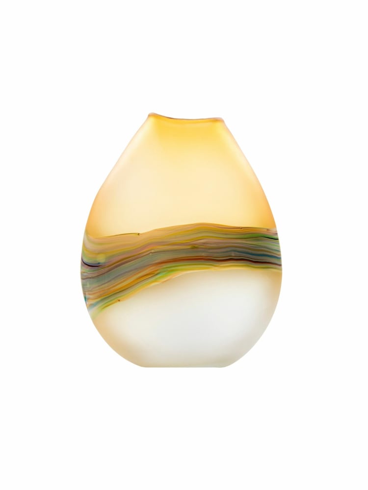 Voyage Maison Citrine Lucius Hand-Blown Glass Vase - Image 2 of 2