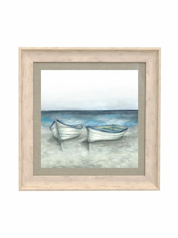 Voyage Maison Ashore Indigo Framed Print - Image 2 of 2