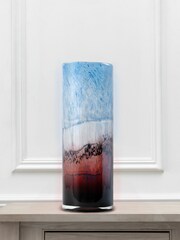 Voyage Maison Indigo Oslovor Hand-Blown Glass Vase - Image 2 of 3