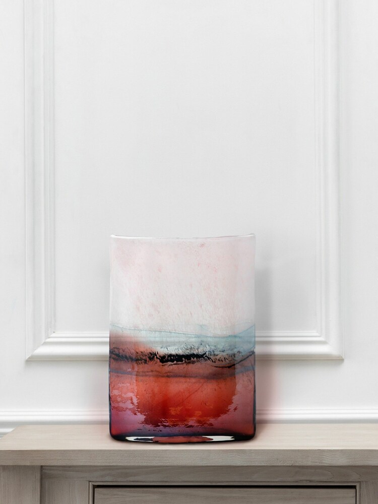 Voyage Maison Blush Reykeva Hand-Blown Glass Vase - Image 2 of 3