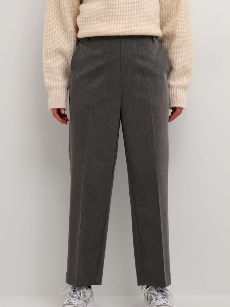 Kaffe Sakura Elastic Waist Suit Trousers - Image 1 of 6
