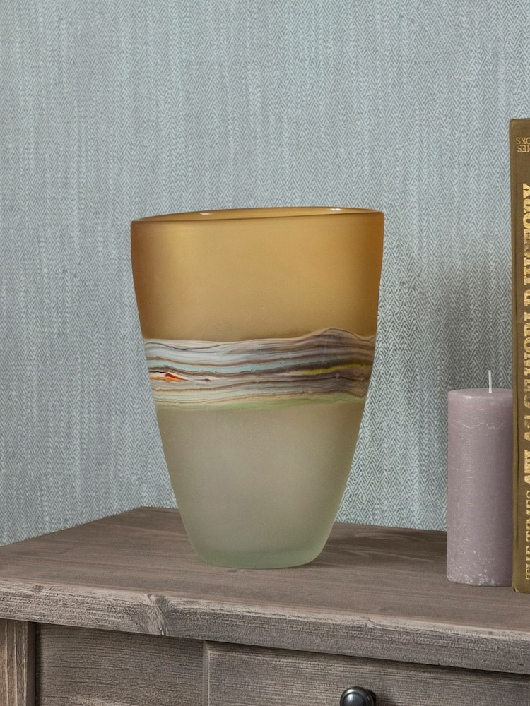 Voyage Maison Citrine Marcellus Hand-Blown Glass Vase - Image 1 of 2