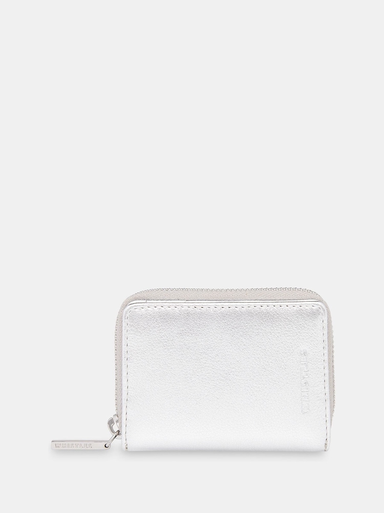 Whistles Silver Koa Compact Purse - Image 1 of 3
