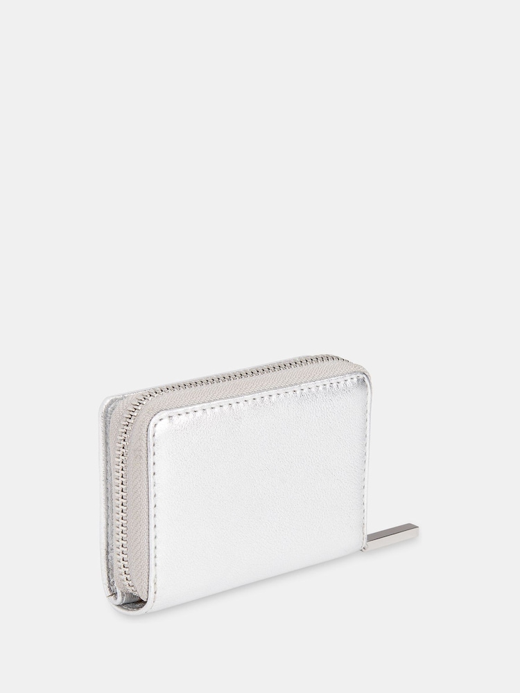 Whistles Silver Koa Compact Purse - Image 2 of 3