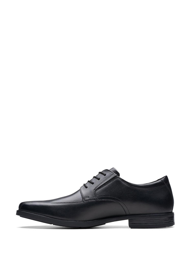 črna - širok kroj (H) - Usnjeni čevlji Clarks Howard Walk - Slika 2 iz 7 črna - širok kroj (H) - Usnjeni čevlji Clarks Howard Walk - Slika 2 iz 7