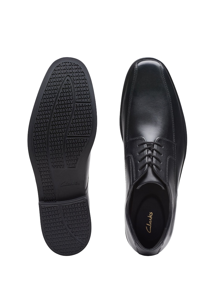 črna - širok kroj (H) - Usnjeni čevlji Clarks Howard Walk - Slika 7 iz 7 črna - širok kroj (H) - Usnjeni čevlji Clarks Howard Walk - Slika 7 iz 7