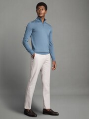 Reiss Nickel Blue Merino Mixer 2 Pack Pack of Two Merino Wool Jumpers - Image 1 of 5
