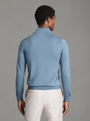 Reiss Nickel Blue Merino Mixer 2 Pack Pack of Two Merino Wool Jumpers - Image 3 of 5