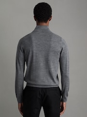Reiss Mid Grey Merino Mixer 2 Pack Pack of Two Merino Wool Jumpers - Image 5 of 5