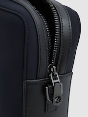 Reiss Dark Navy Carter Neoprene Briefcase - Image 5 of 6