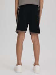 Reiss Hunting Green Heddon 9-13 yrs Knitted Drawstring Shorts - Image 5 of 6