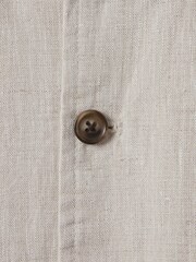 Reiss Stone Cadiz 13-14 yrs Linen Elasticated Trim Bomber Jacket - Image 6 of 6