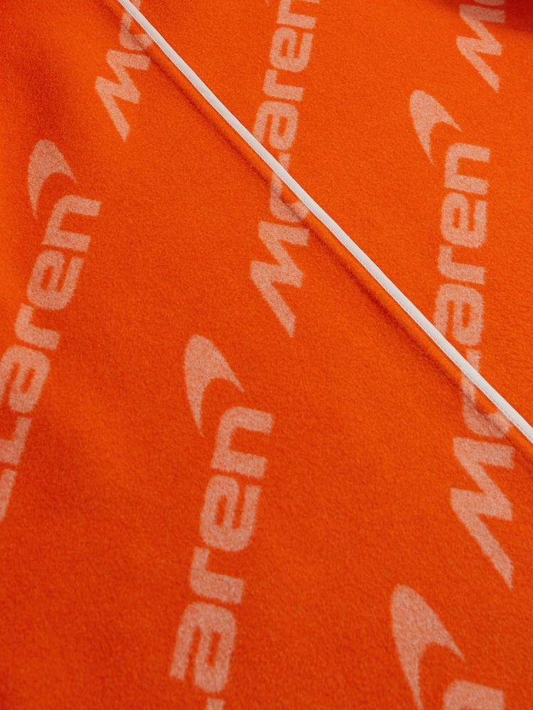 Reiss x McLaren F1 Team Papaya McLaren F1 Wool Blend Twin Pocket Overshirt - Image 7 of 7 Reiss x McLaren F1 Team Papaya McLaren F1 Wool Blend Twin Pocket Overshirt - Image 7 of 7