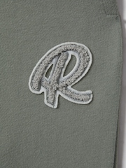 Reiss Pistachio Toby 3-9 yrs Cotton Elasticated Waist Motif Joggers - Image 3 of 3