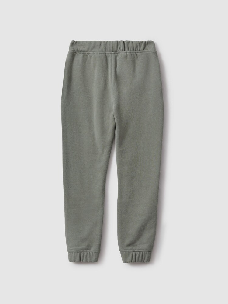 Reiss Pistachio Toby 9-13 yrs Cotton Elasticated Waist Motif Joggers - Image 2 of 3