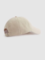 Reiss Stone Felix Cotton Embroidered Baseball Cap - Image 3 of 4