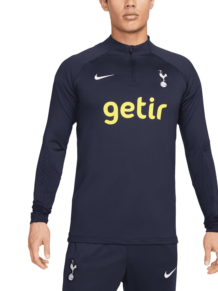 Nike Blue Tottenham Hotspur Strike Drill Top Kids - Image 1 of 2 Nike Blue Tottenham Hotspur Strike Drill Top Kids - Image 1 of 2