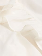 Ted Baker Nude Knit Rib Collar Aubreei Blouse with Balloon Sleeves - Image 5 of 6