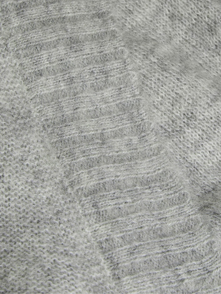 Ted Baker Grey Elliian Wrap Cardigan - Image 6 of 6