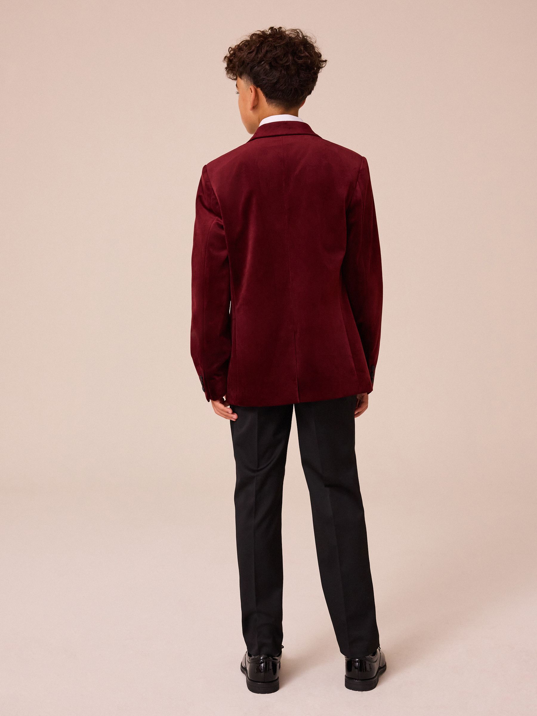 Next red velvet jacket shop