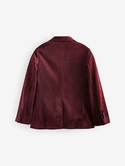 Rot - Velvet Jacket (3-16yrs) - Bild 6 von 9