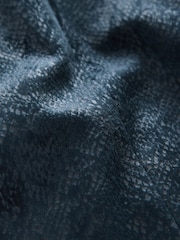 Navy Snake Skin Velvet Jacket (3-16yrs) - Image 9 of 9