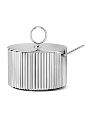 Georg Jensen Bernadotte Sugar Bowl and Spoon - Imagem 1 de 6