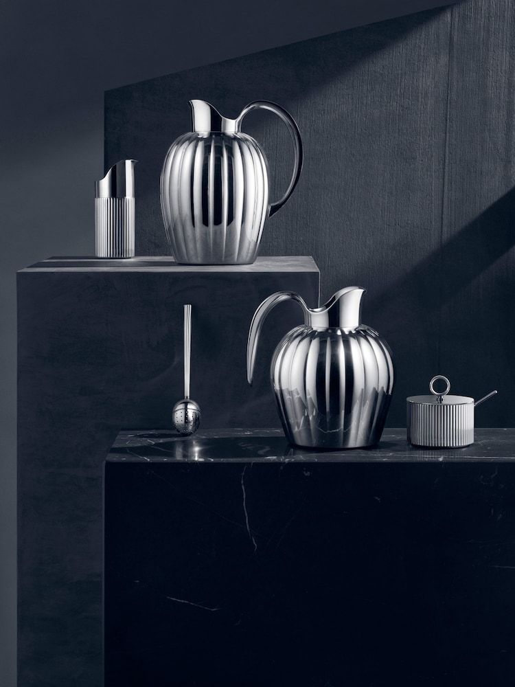 Georg Jensen Bernadotte Sugar Bowl and Spoon - Imagem 6 de 6