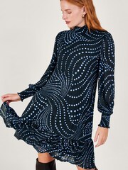 Monsoon Black Spot Ophelia Dress - Image 1 of 5