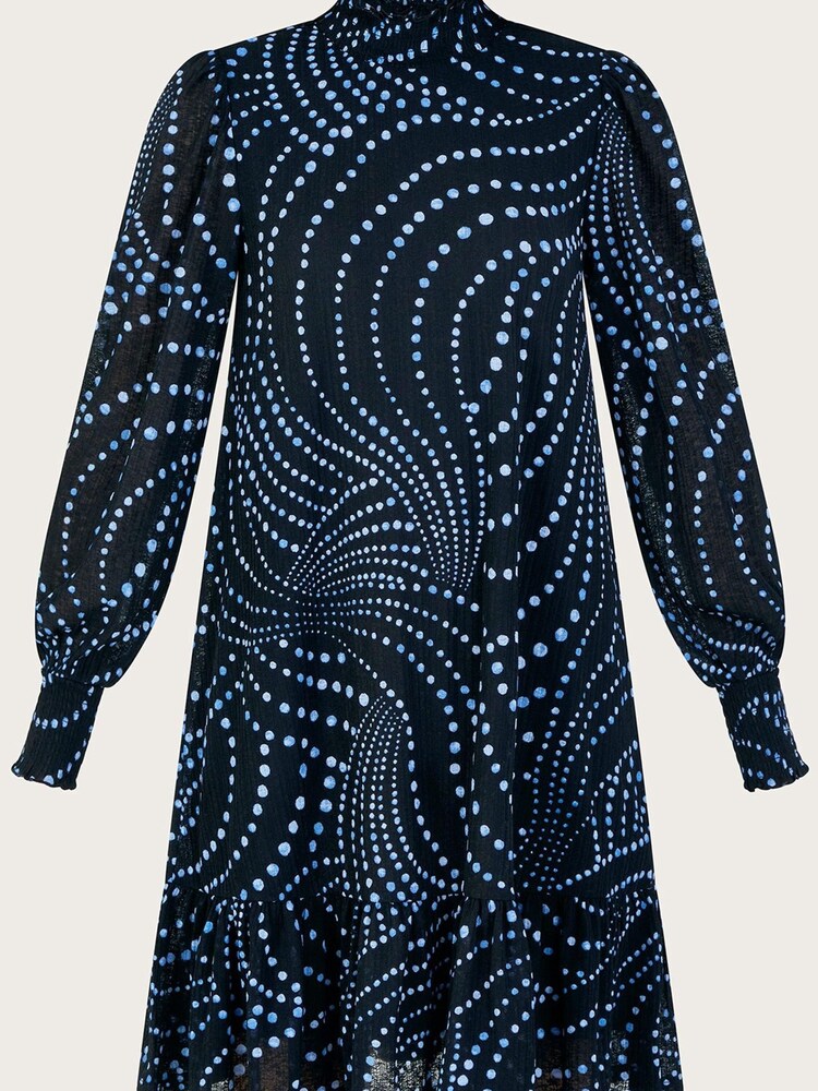 Monsoon Black Spot Ophelia Dress - Image 5 of 5