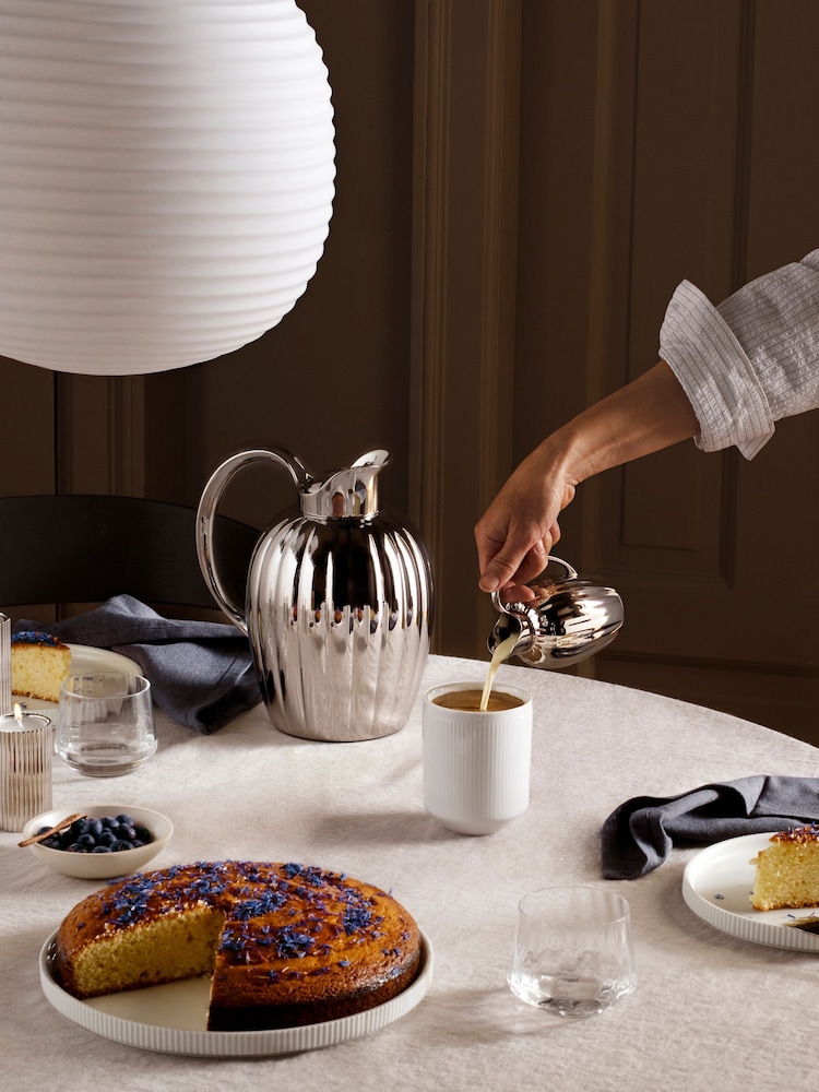 Georg Jensen Bernodette Thermo Kanna með þrýsti Yfirdýnu 1L - Mynd 1 af 5