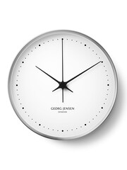 Georg Jensen Henning Koppel Wall Clock Steel and White 30 CM - Image 1 of 1