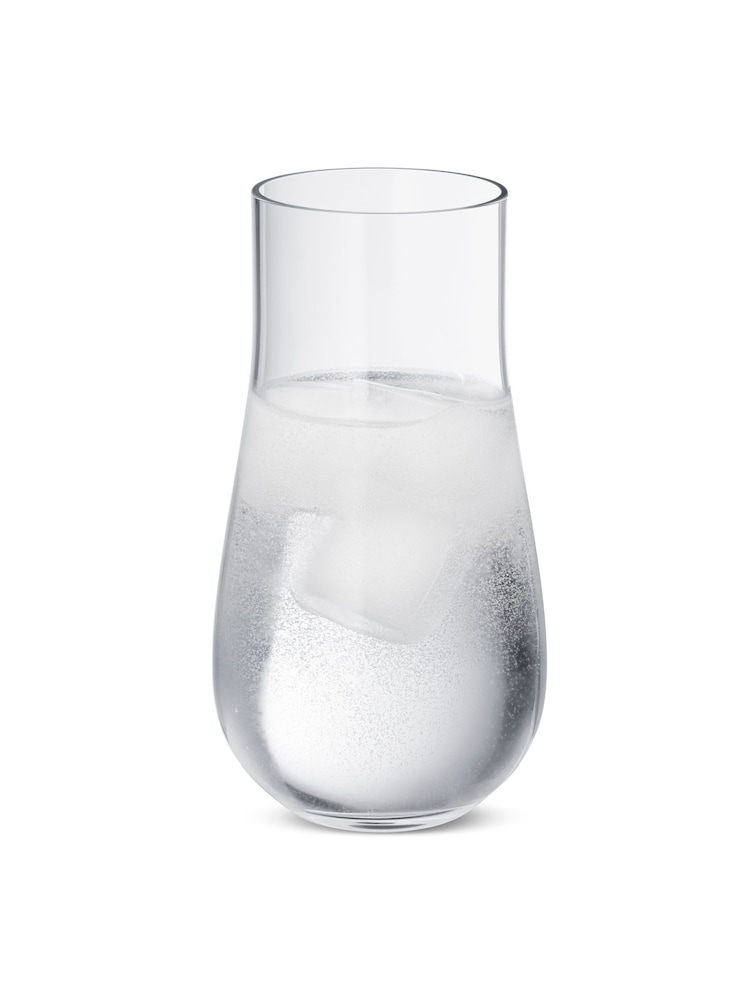 Georg Jensen Sky Set of 6 Tall Tumbler Crystalline Glasses 45CL - Image 3 of 3