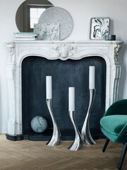 Georg Jensen Cobra Floor Candle Holder - Image 2 of 3