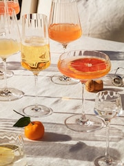 Juego de 6 Copas Flauta para Champán de 27cl de Georg Jensen Bernadotte - Imagen 1 de 5