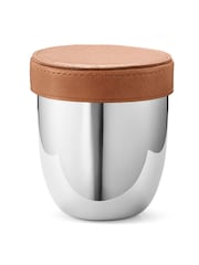 Georg Jensen Sky Dice Travel Set Cup and 5 Piece Dice - Image 2 of 3
