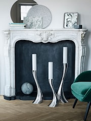 Georg Jensen Cobra Floor Candleholder - Image 2 of 3