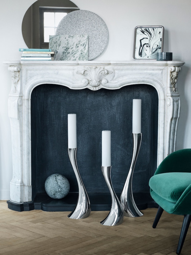 Georg Jensen Cobra Floor Candleholder - Image 2 of 3